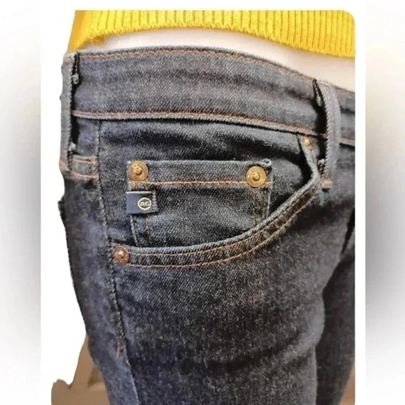 AG Adriano Goldschmied  The Stevie Roll Up Jeans Size 28R - Picture 6 of 14